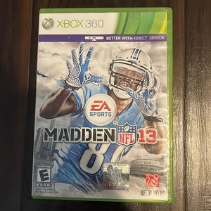 Xbox 360 Madden 13